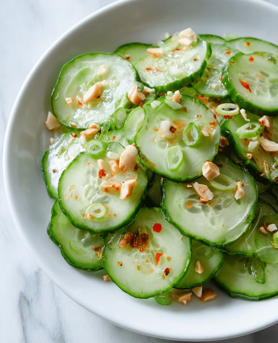 Crunchy Thai Cucumber Salad Recipe