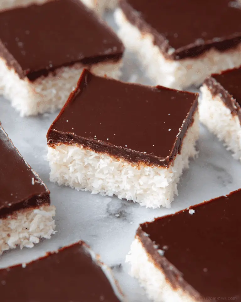 Vegan Coconut Chocolate Bars Recipe