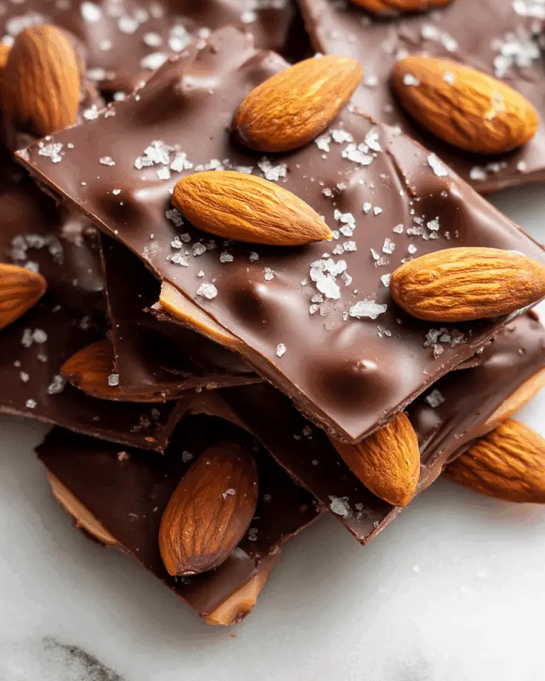 Keto Almond Chocolate Bark Recipe