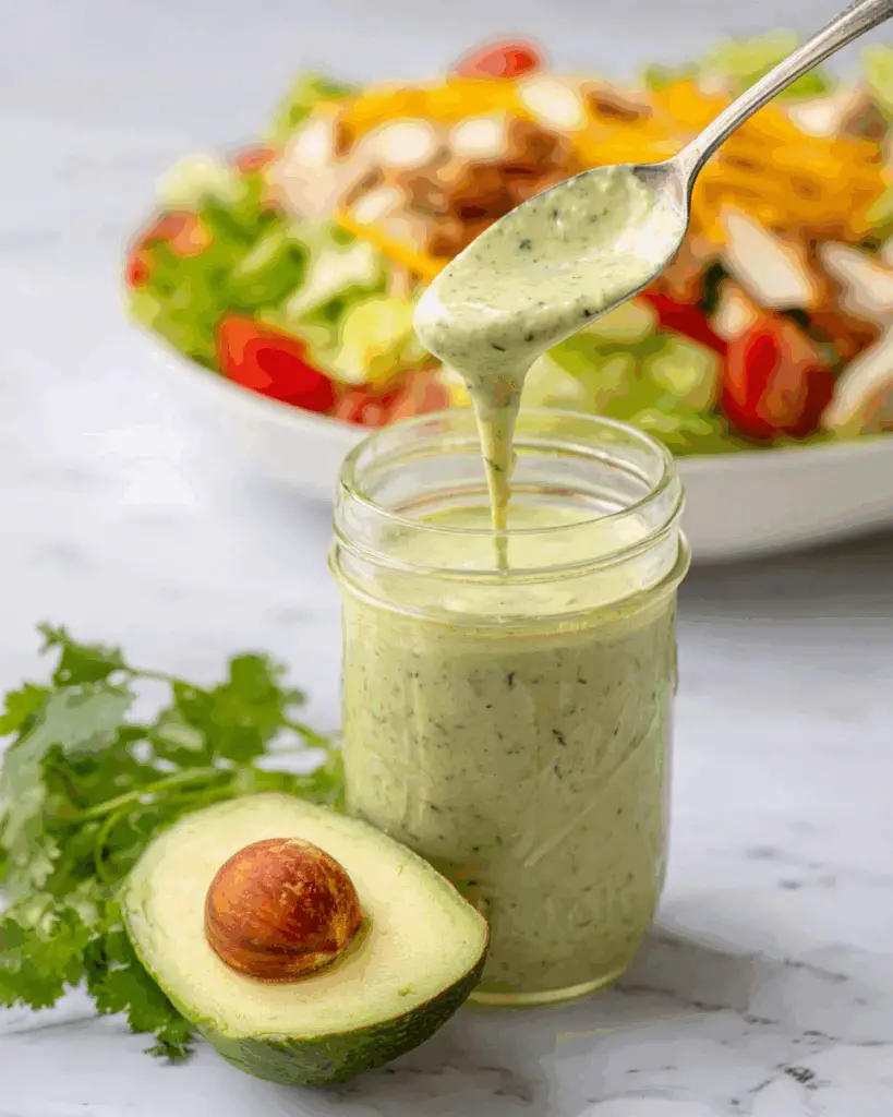 Avocado Lime Ranch Dressing Recipe
