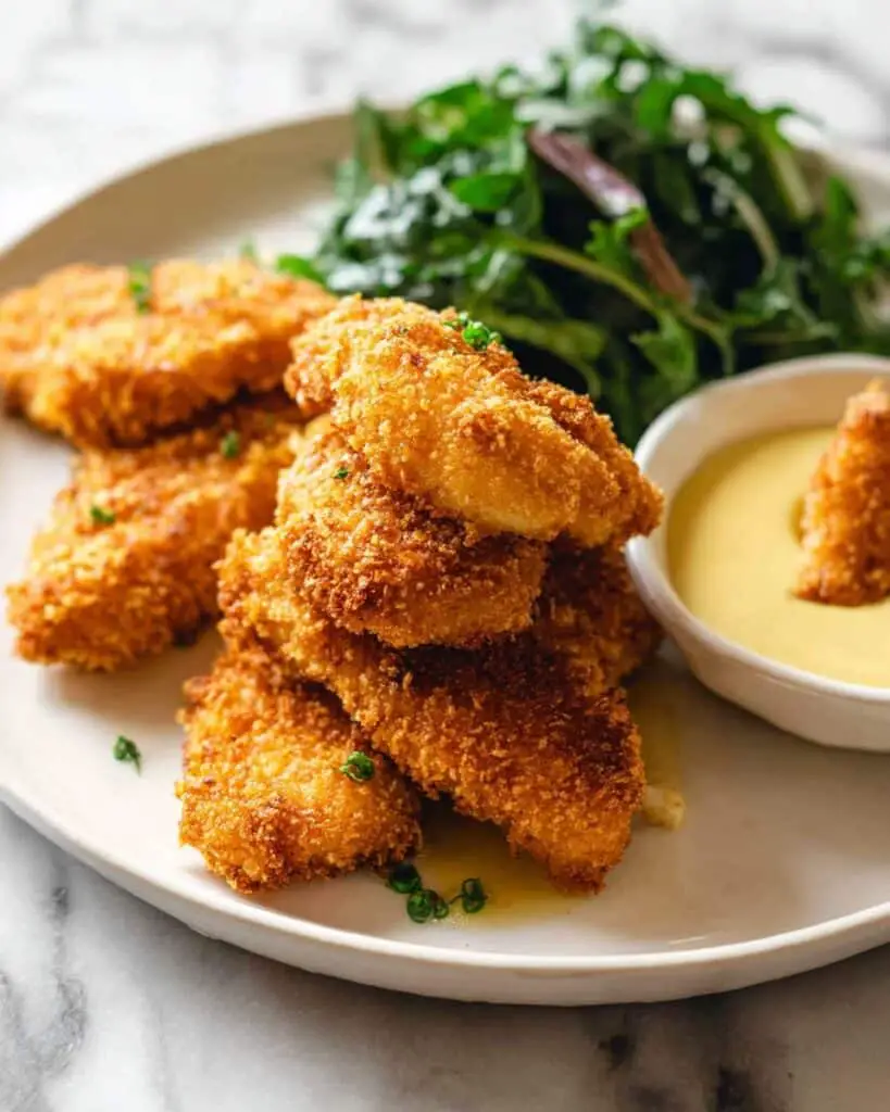 Crispy Oven Baked Chicken Tenders Recipe