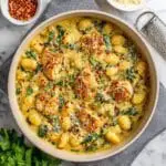 Garlic Chicken Gnocchi Skillet Recipe