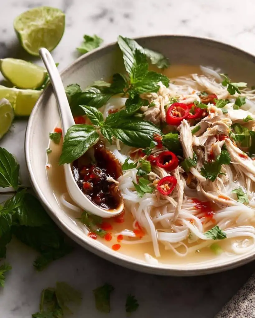 Vietnamese Chicken Pho Soup (Pho Ga) Recipe