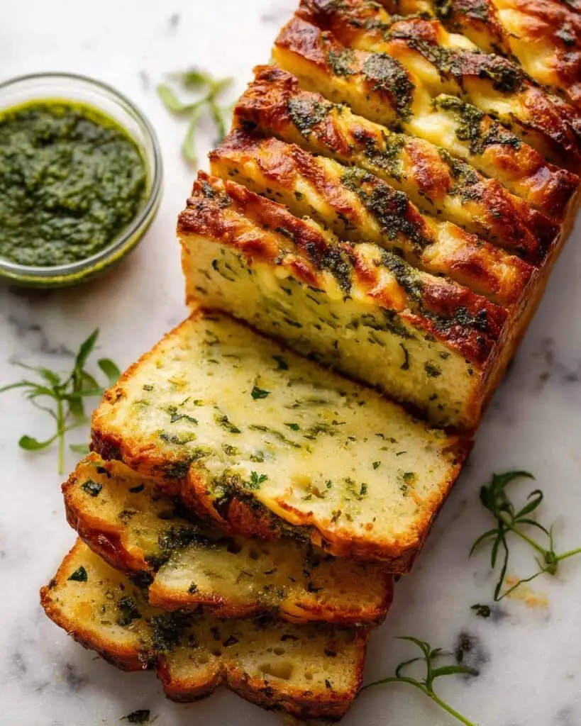 Cheese, Garlic and Herb No-Yeast Quick Bread Recipe
