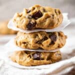 Peanut Butter Oatmeal Chocolate Chip Cookies Recipe