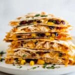 BBQ Chicken Quesadilla Recipe