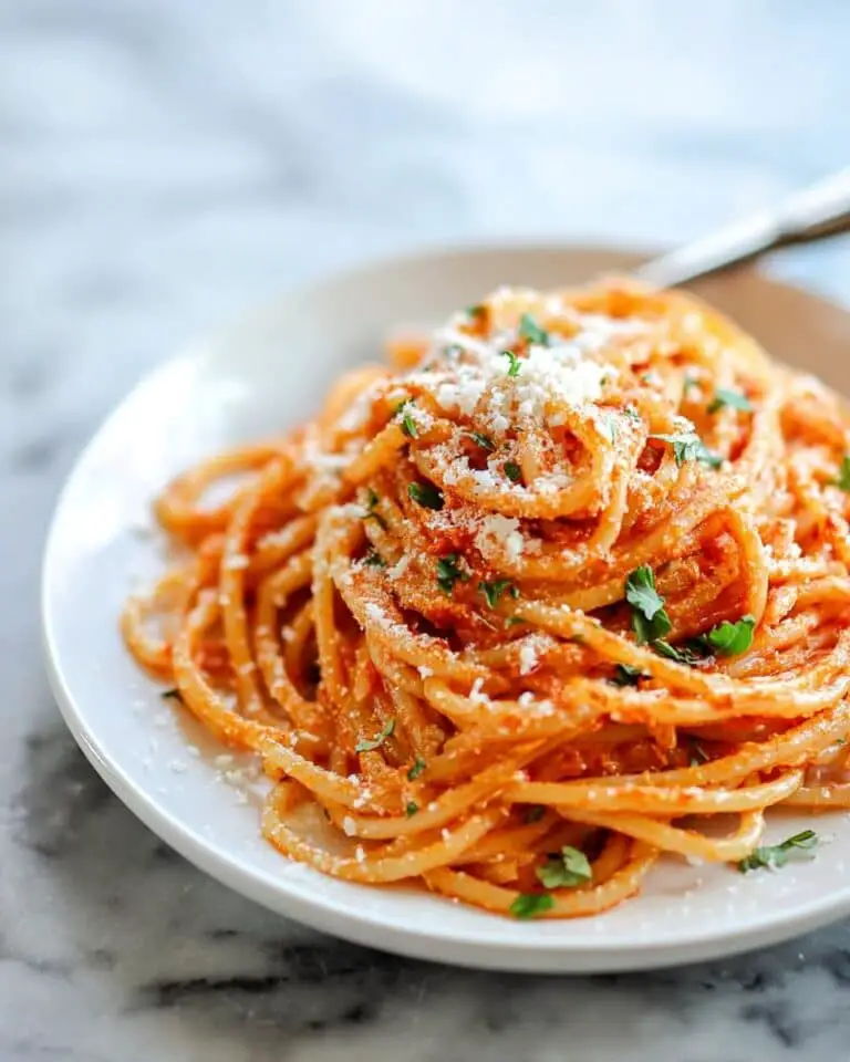 Red Pepper Alfredo Sauce with Cashews Recipe