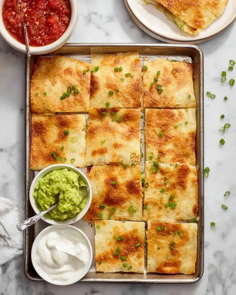 Sheet Pan Quesadillas Recipe
