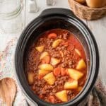 Slow Cooker Poor Man’s Stew Recipe