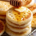 Golden Crispy Crumpets with Signature Holes Recipe