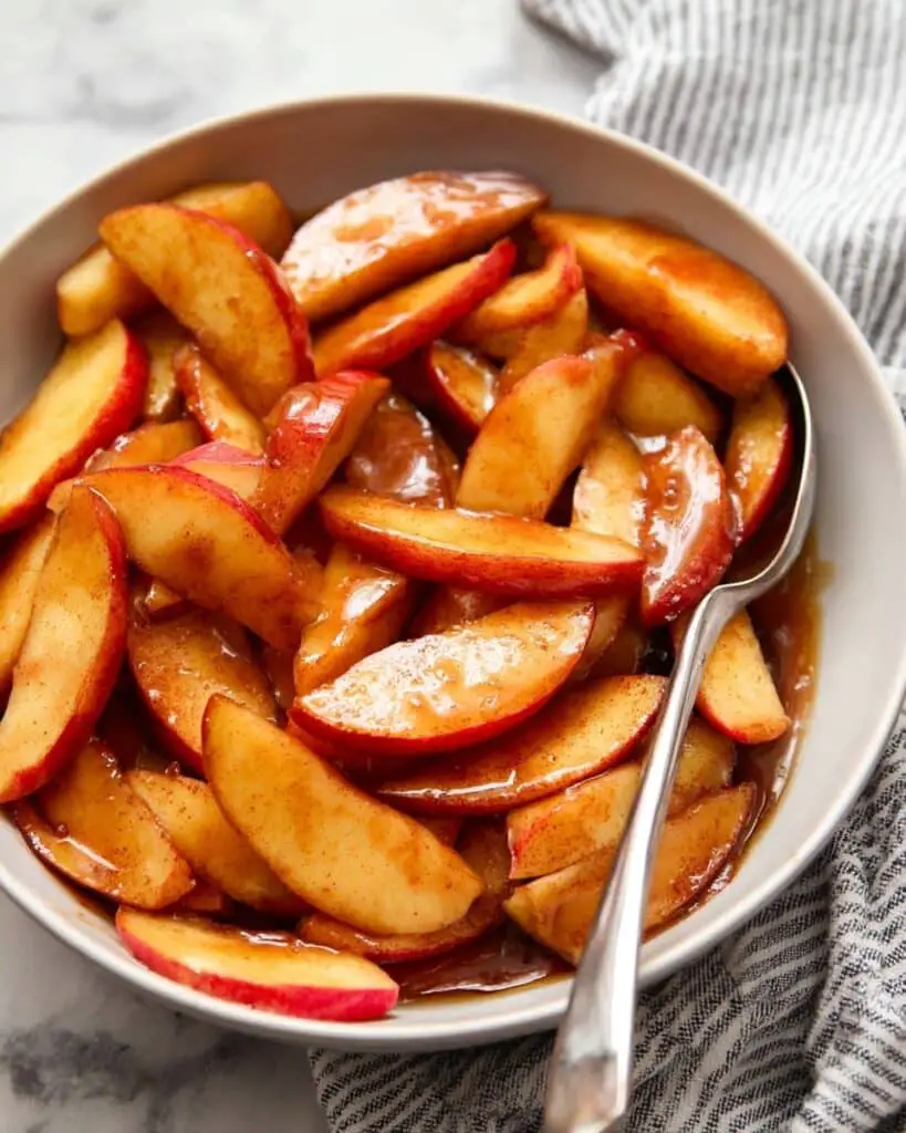 Cinnamon Air Fryer Apples Recipe