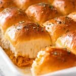 Buffalo Chicken Sliders on Hawaiian Rolls Recipe