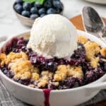 Blueberry Dump Cake Recipe