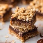 Nutella Oatmeal Bars Recipe