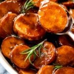 Candied Sweet Potatoes with Maple, Spices, and Caramelized Finish Recipe