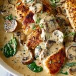 Creamy Mushroom Chicken Skillet Recipe