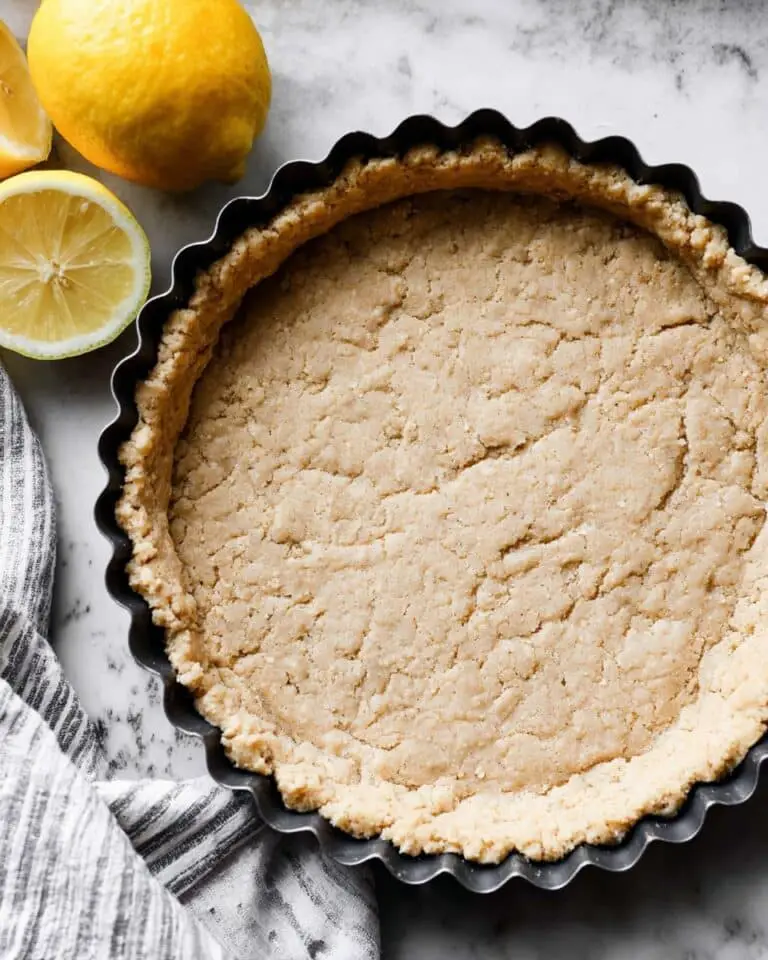Buttery Shortbread Tart Crust Recipe