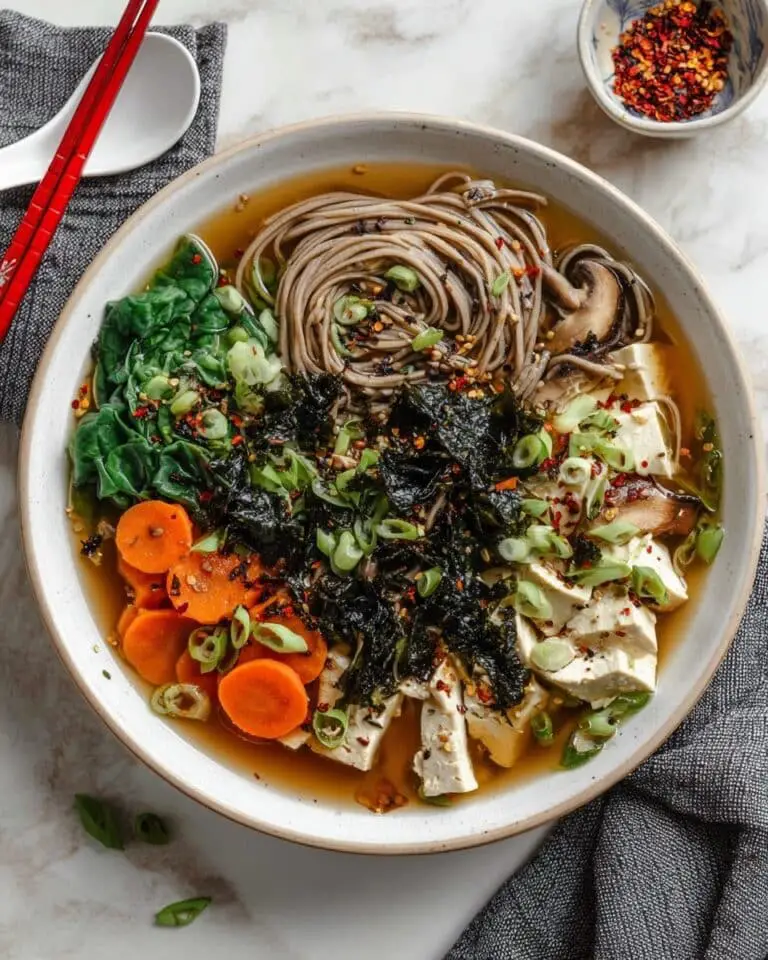 Easy Vegan Mushroom Miso Soup Recipe