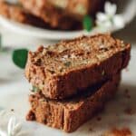 High Protein Vegan Zucchini Bread Recipe