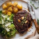 How to Cook Steak Like a Chef: Perfectly Seared with Garlic-Thyme Baste Recipe