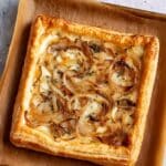 Sweet Onion and Parmesan Puff Pastry Tart Recipe