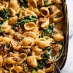 Recchiette Sausage Pasta in Creamy Tomato Sauce Recipe