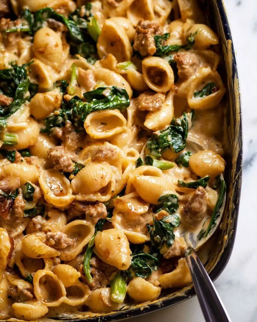 Recchiette Sausage Pasta in Creamy Tomato Sauce Recipe