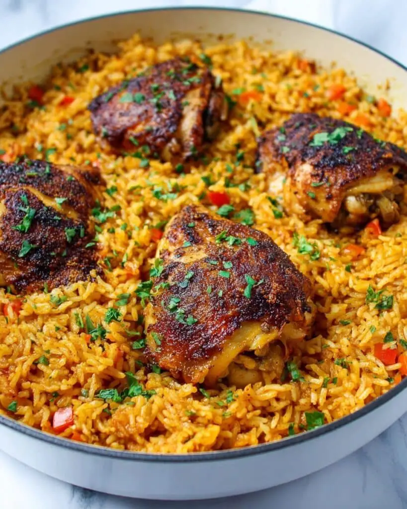One Pot Cajun Chicken and Rice Recipe