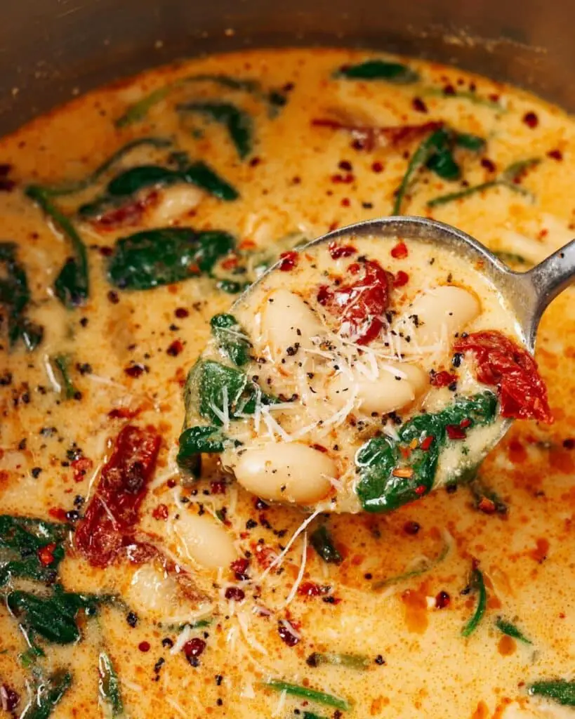 Marry Me Butter Beans with Creamy Tuscan Sauce Recipe