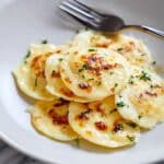 Garlic Parmesan Potatoes au Gratin Recipe