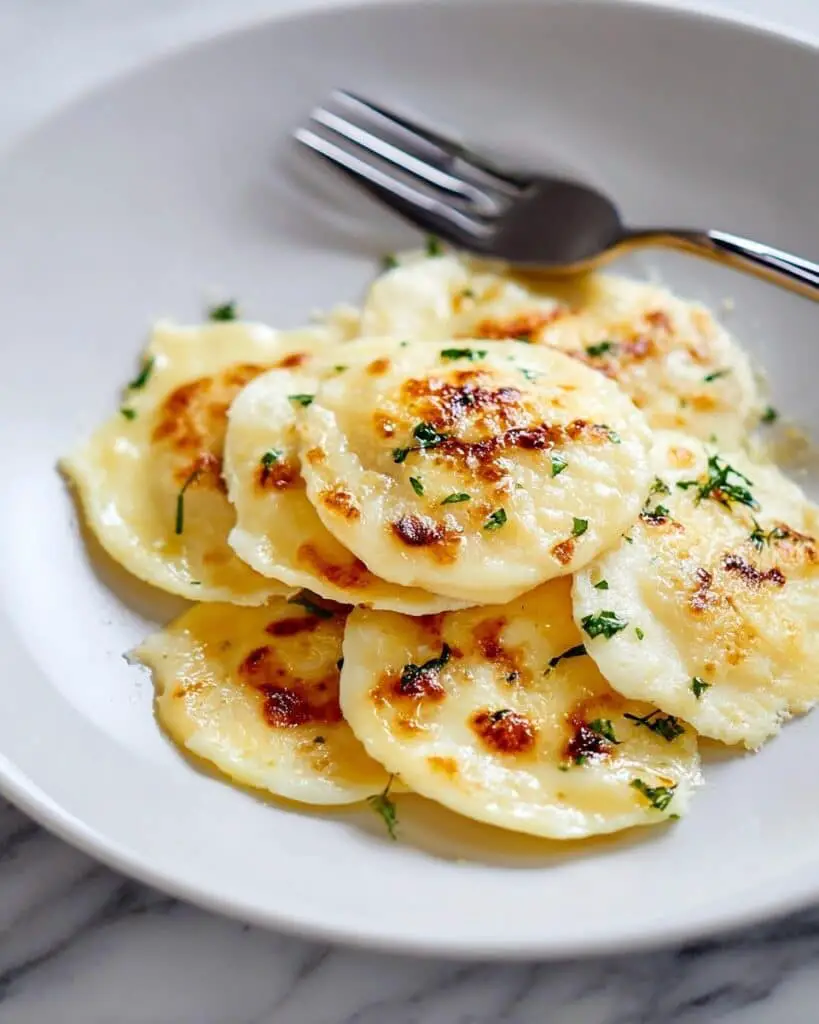 Garlic Parmesan Potatoes au Gratin Recipe
