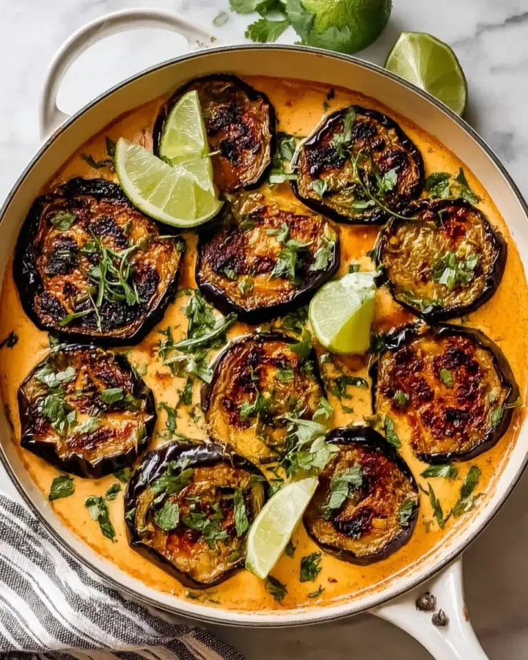 Quick Eggplant Curry with Chickpeas and Coconut Recipe