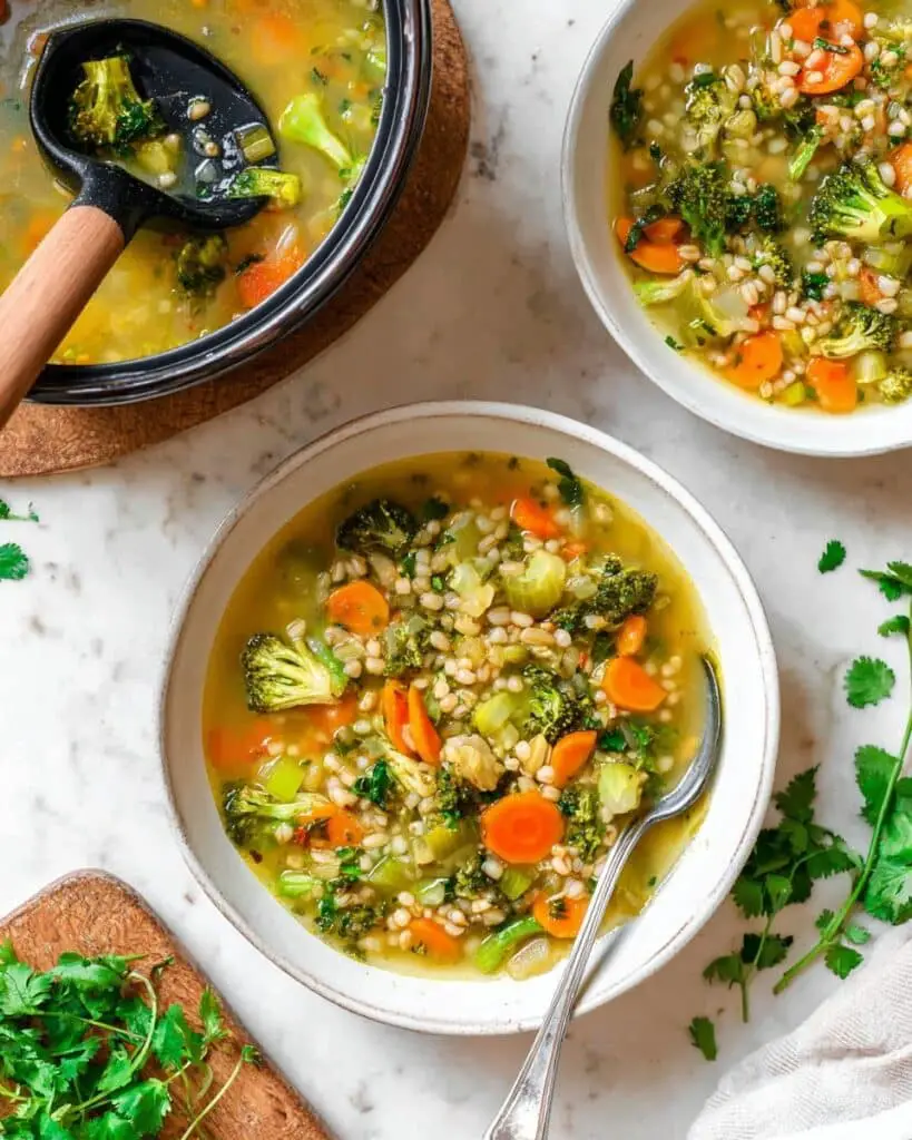 Vegetable Barley Soup Recipe