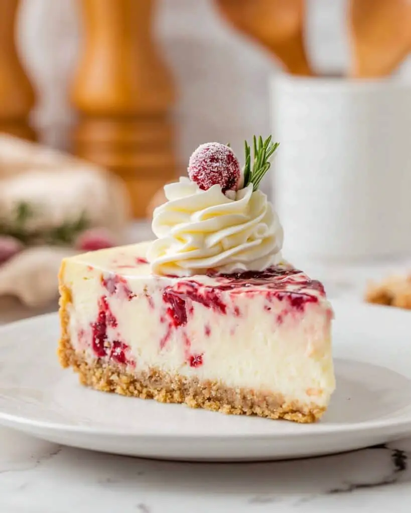 No-Bake Cranberry Cheesecake Recipe