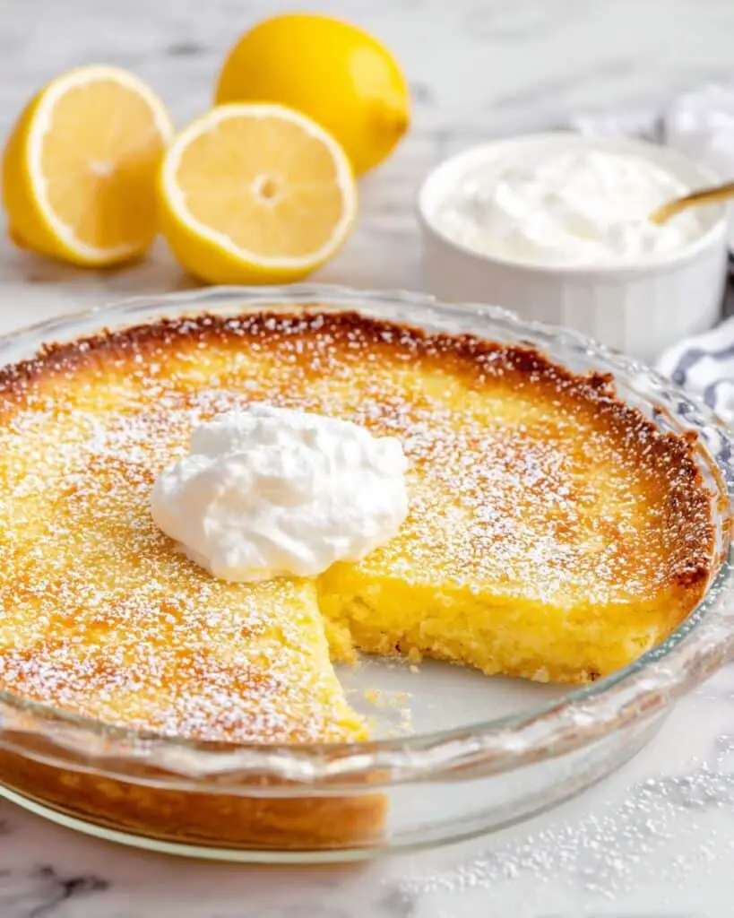 Lemon Impossible Pie Recipe