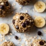 Banana Oatmeal Cookies with Chocolate Chips Recipe