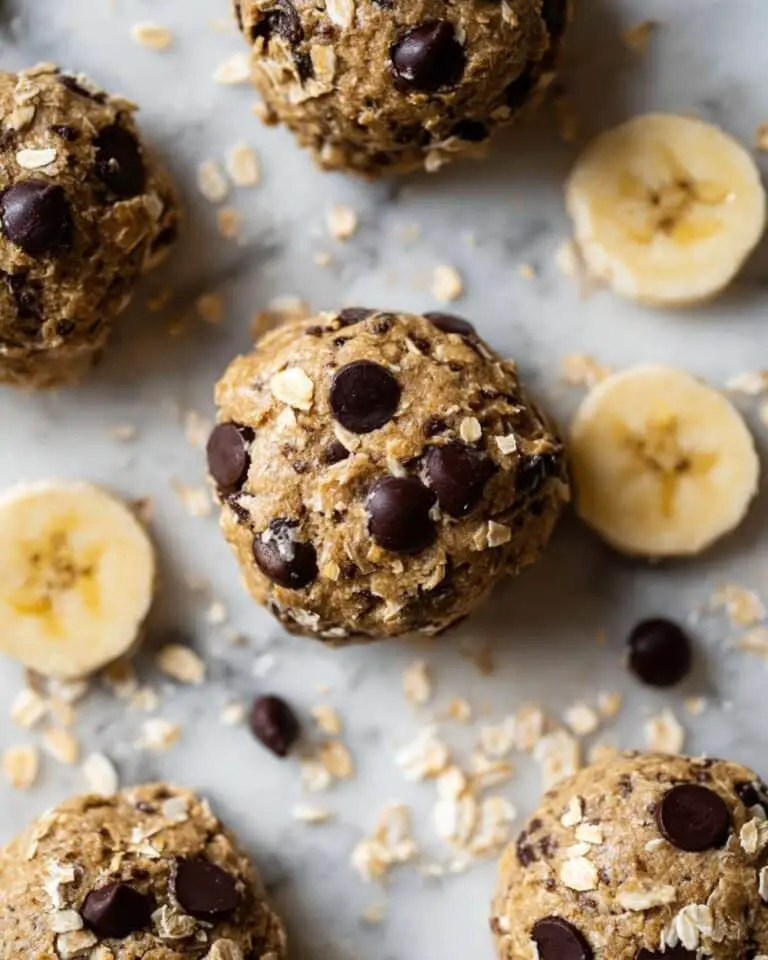 Banana Oatmeal Cookies with Chocolate Chips Recipe