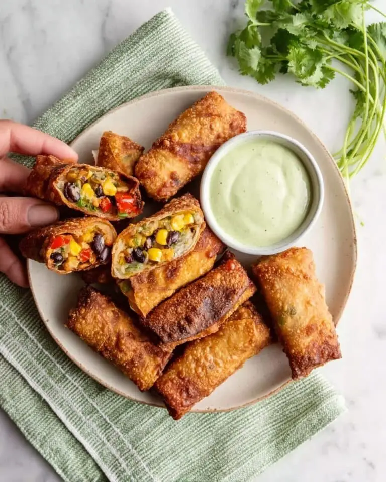 Southwest Chicken Egg Rolls Recipe