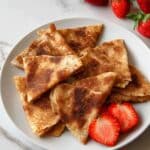 Air Fryer Cinnamon Sugar Tortilla Chips Recipe
