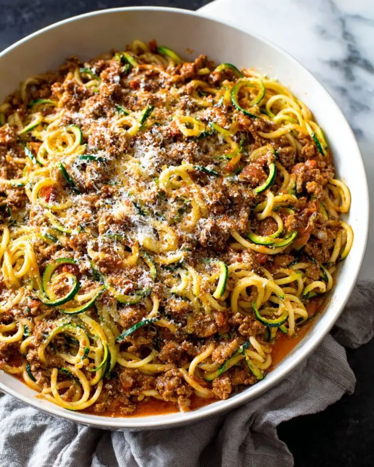Ground Turkey Pasta in Romesco Sauce Recipe