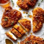 Baked Crunchy Hot Honey Chicken Recipe