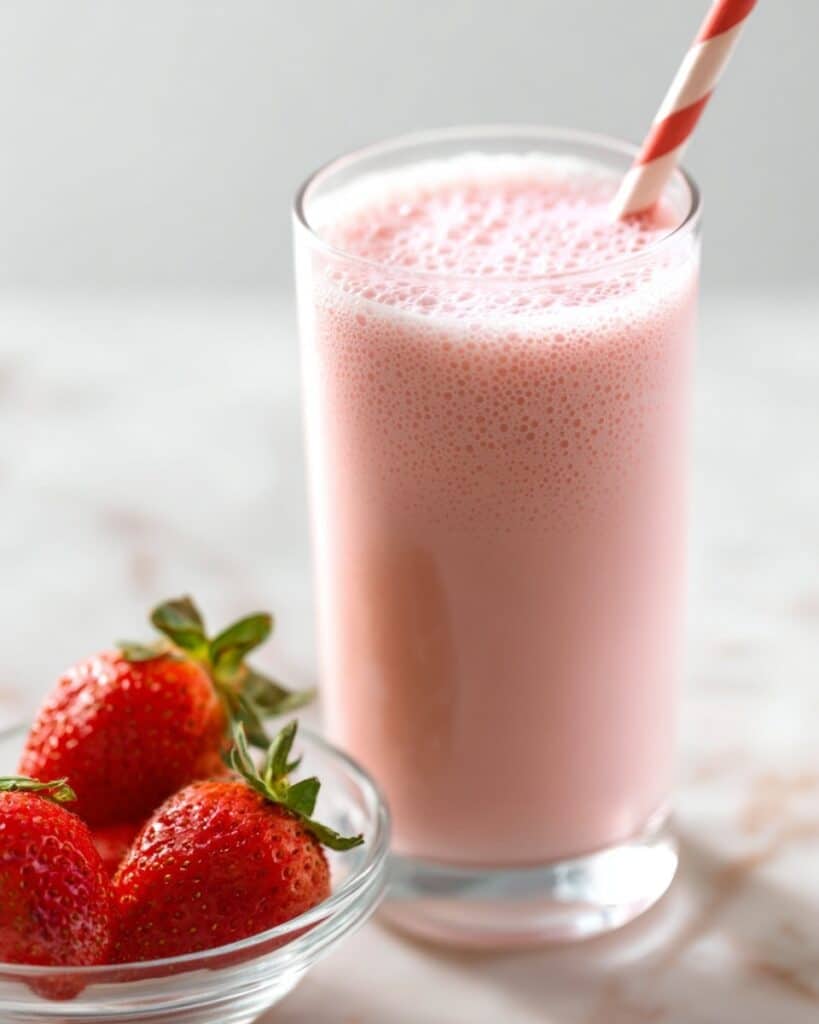 Strawberry Milk Recipe