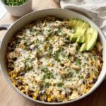 Salsa Verde Chicken & Rice Skillet Recipe