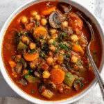 Hearty Eggplant Stew with Tomatoes and Chickpeas Recipe