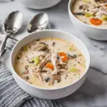 Creamy Leftover Turkey Wild Rice Soup Recipe