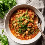 Lebanese-Inspired Green Bean Stew Recipe