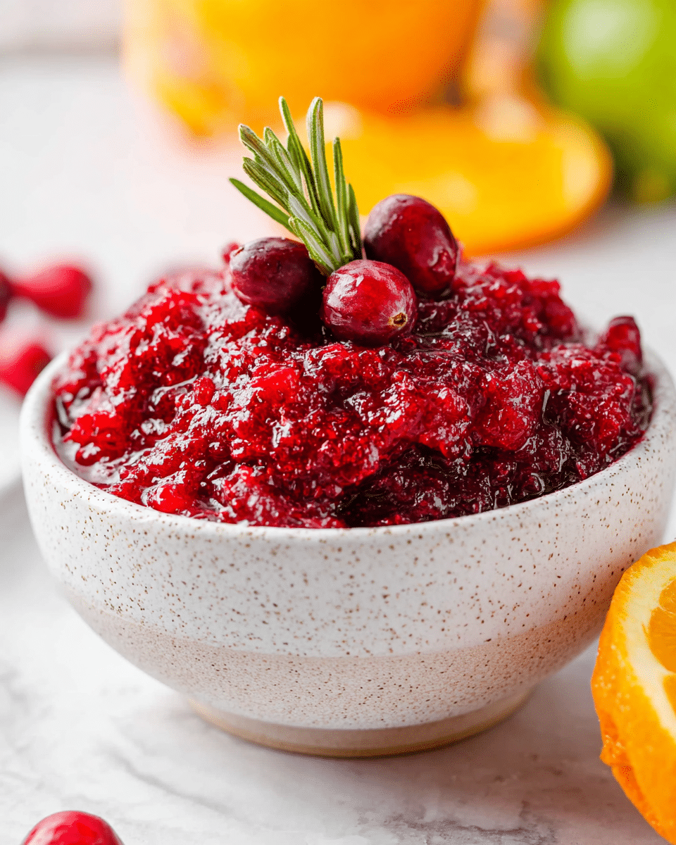 Cranberry Orange Relish Recipe