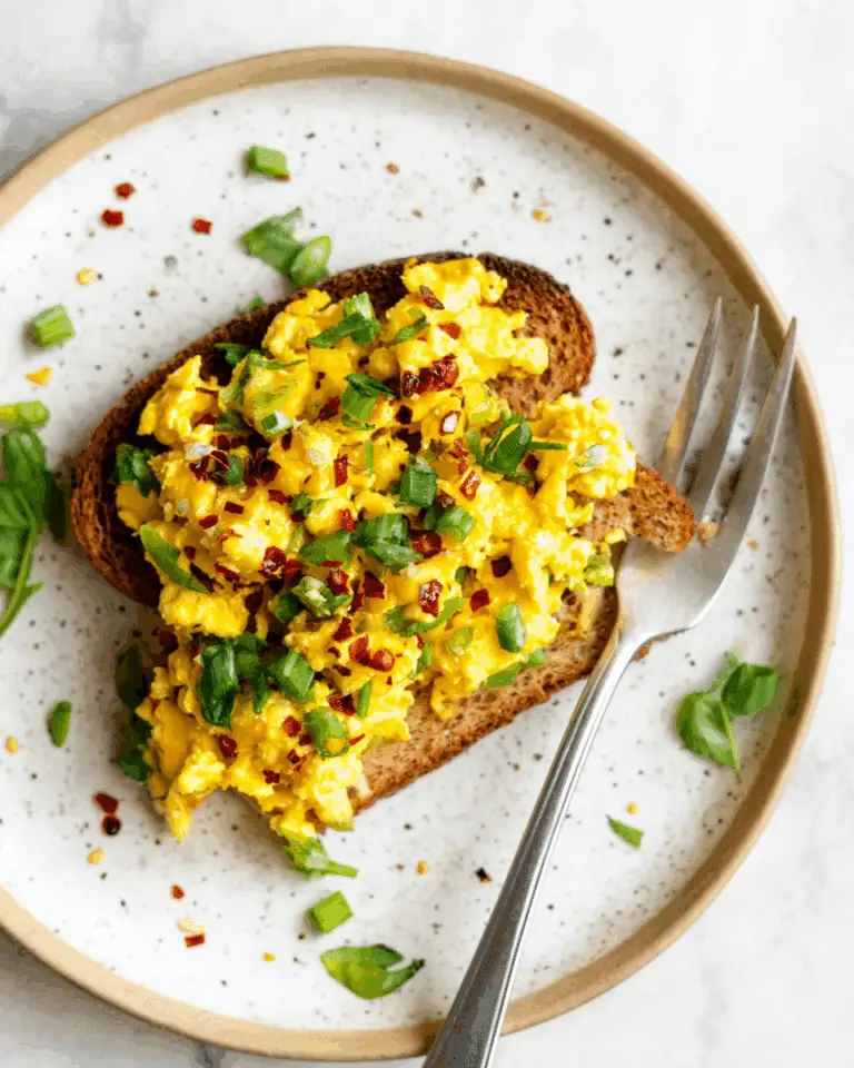 Vegan Chickpea Scramble Recipe