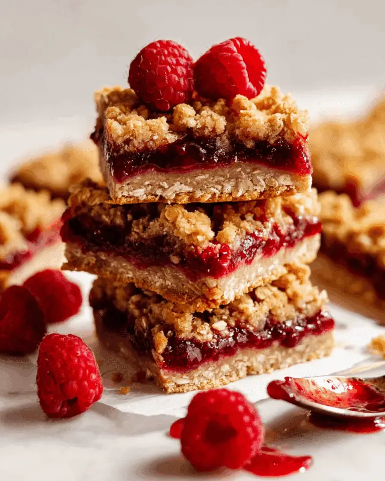 Easiest Ever Raspberry Jam Bars Recipe