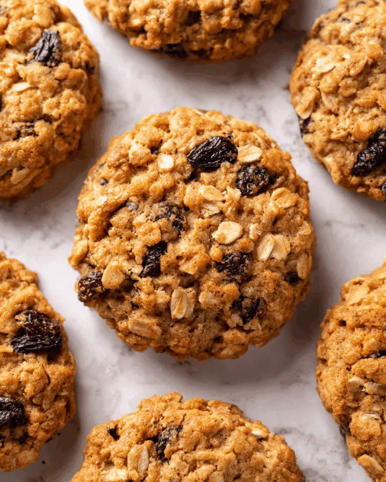Vegan Oatmeal Raisin Cookies Recipe